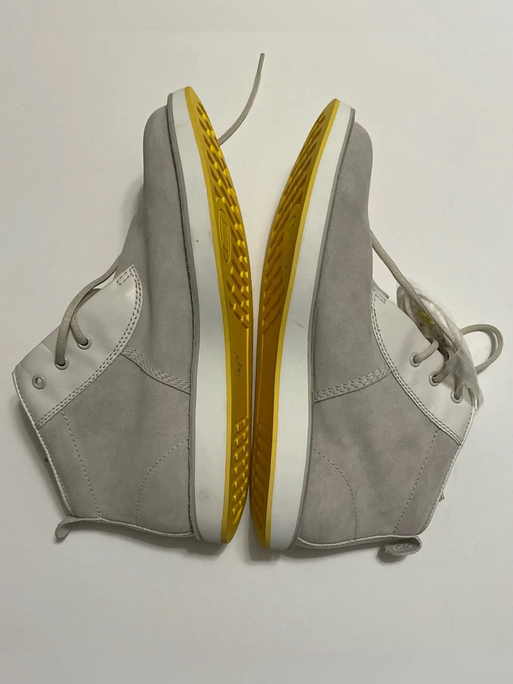 Dr. Martens Men's Suede Chukka Boots in Light Gray